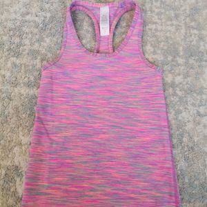 Ivivva KeepUrCool Racer Tank Top, Size 7